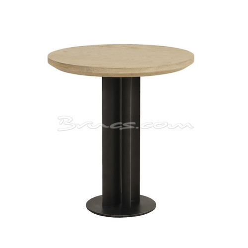 MESA AUXILIAR CRESTONE HIERRO Y ROBLE