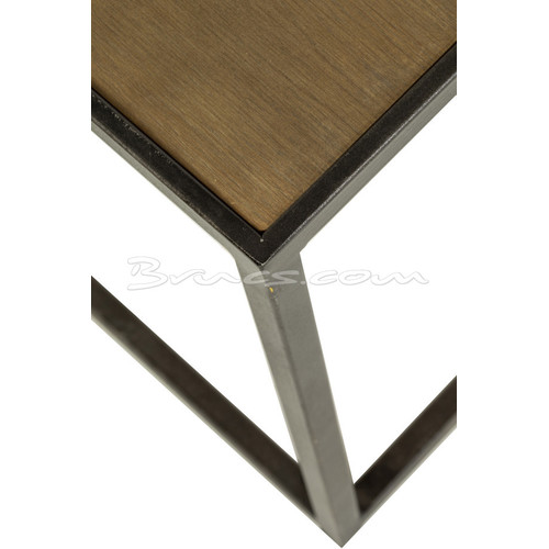 MESA RINCÓN DUBLIN ROBLE VINTAGE Y HIERRO