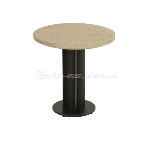 MESA COMEDOR CRESTONE HIERRO Y ROBLE