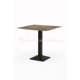 MESA COMEDOR CHESS OLMO Y HIERRO