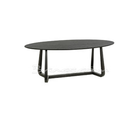 MESA COMEDOR KATO-S OVALADA ROBLE NEGRO