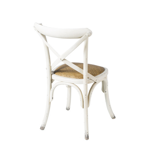 SILLA QUEBEC ROBLE BLANCO ANTIGUO