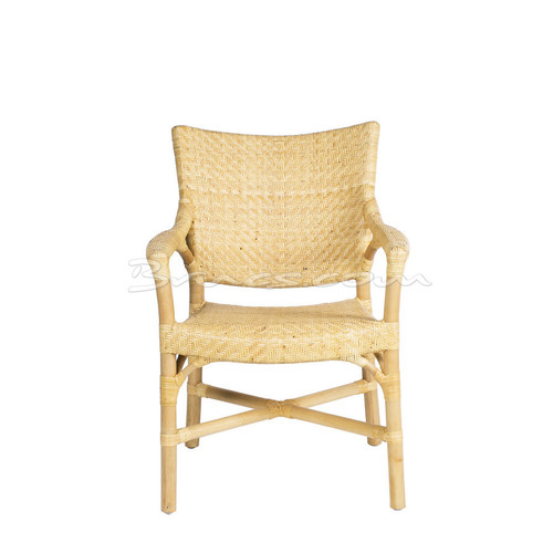 SILLA CON BRAZOS LOMBOK RATTAN NATURAL