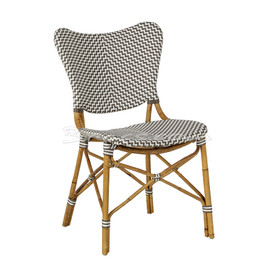 SILLA VENEGAS RATTAN Y TEJIDO SINTÉTICO