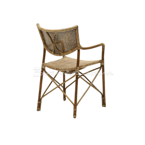 SILLA CON BRAZOS SABANG RATTAN COLOR MIEL