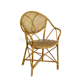 SILLA CON BRAZOS NAGA RATTAN ANTIQUE