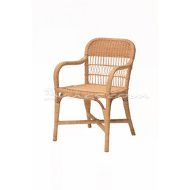 SILLA CON BRAZOS SPOKE RATTAN NATURAL