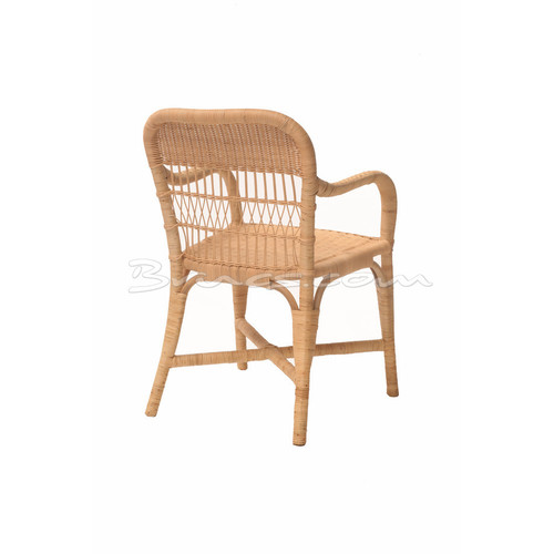 SILLA CON BRAZOS SPOKE RATTAN NATURAL