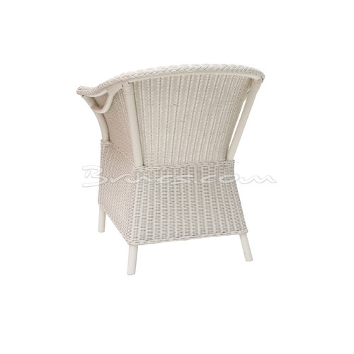 SILLA CON BRAZOS ABUNA RATTAN BLANCO