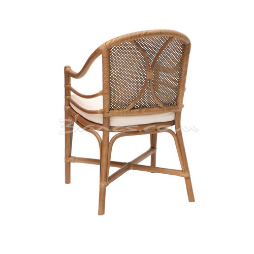 SILLA CON BRAZOS MERU RATTAN ANTIQUE C/ COJÍN