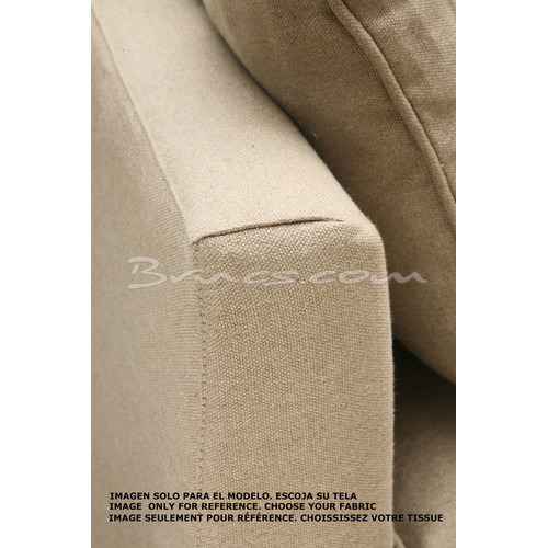 SOFÁ 2,5 PZAS. ANNA DESENFUNDABLE TELA CLIENTE 13,