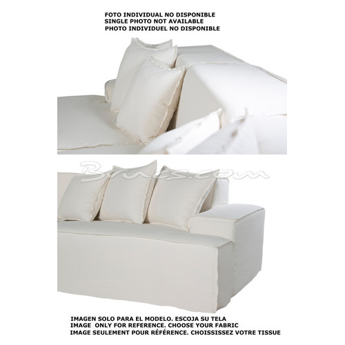 SOFÁ 4 PZAS. LONDRES TELA CLIENTE 9,00 mt