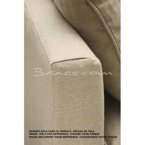 SOFÁ 2 PZAS. ANNA DESENFUNDABLE TELA CLIENTE 12,00