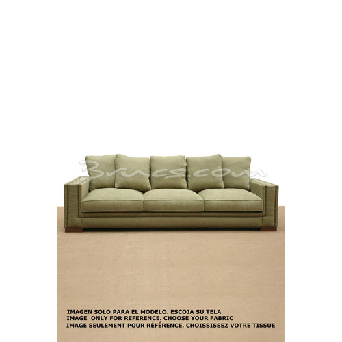 SOFÁ 3,5 PZAS. PRAGA TELA CLIENTE 15,80 mt