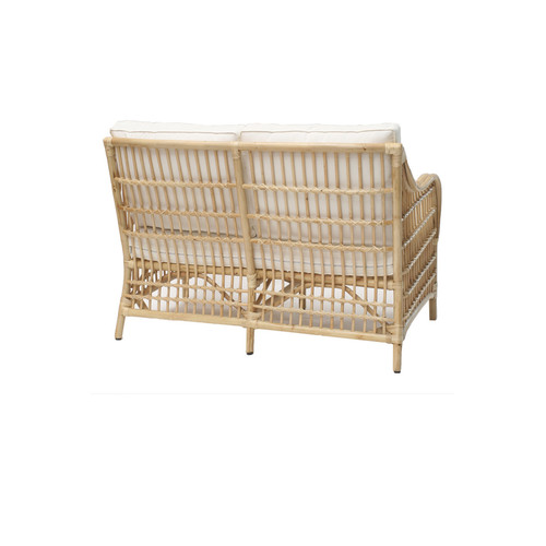 SOFÁ 2 PL. TOCANTINS RATTAN  NATURAL C/ COJINES