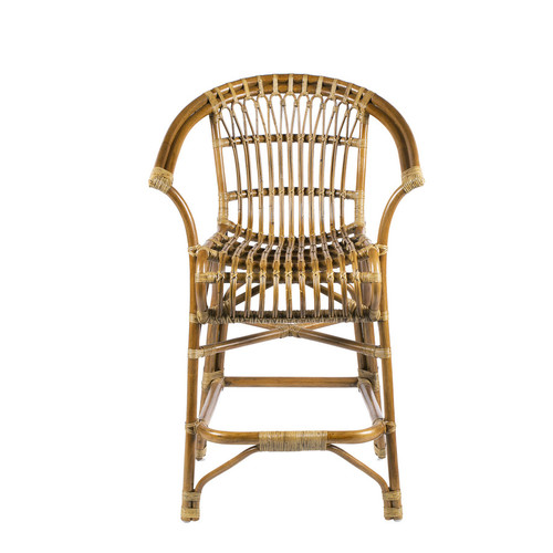 TABURETE PADRON RATTAN ANTIQUE