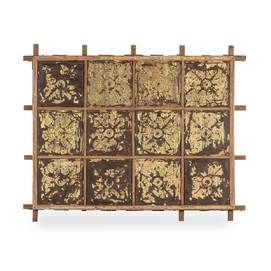 Antique decorative panel