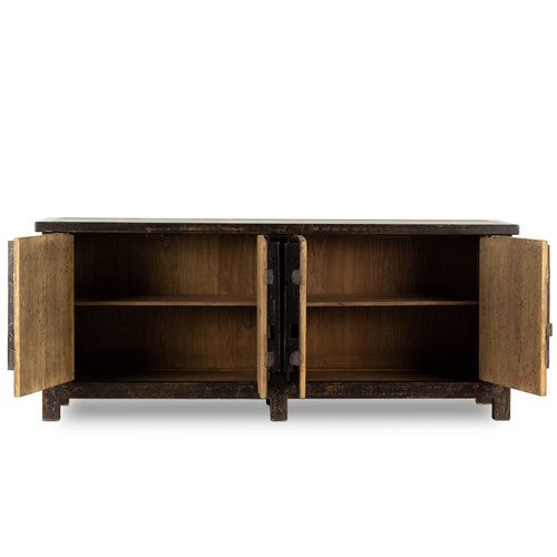 Wabi-sabi large sideboard Lilos black