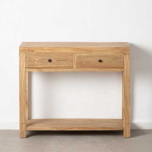 CONSOLA NATURAL MADERA MINDI ENTRADA 100 X 35 X 85 CM