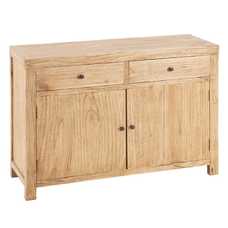 APARADOR NATURAL MADERA MINDI SALÓN 120 X 40 X 85 CM