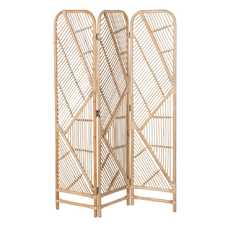 BIOMBO NATURAL RATÁN DECORACIÓN 120 X 4 X 168,50 CM BIOMBO NATURAL RATÁN DECORACIÓN 120 X 4 X 168,50 CM