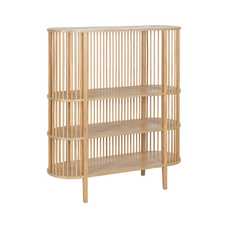 ESTANTERÍA NATURAL DM-MADERA SALÓN 120 X 40 X 140 CM