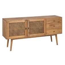 APARADOR MIEL MADERA MINDI SALÓN 150 X 40 X 77 CM