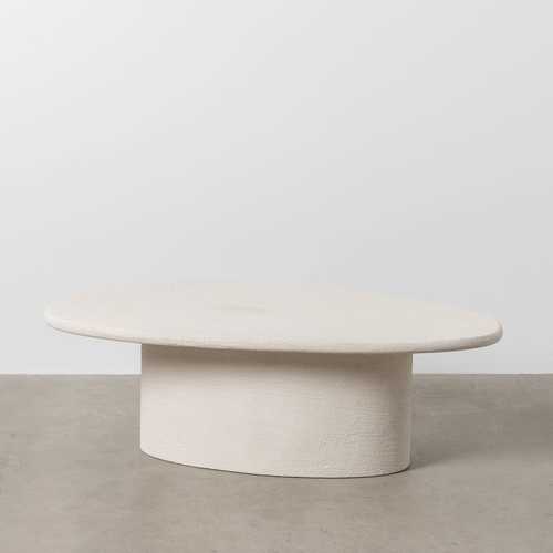 MESA CENTRO BLANCO DM 100 X 60 X 32 CM