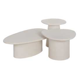 MESITA BLANCO DM 44 X 44 X 48 CM