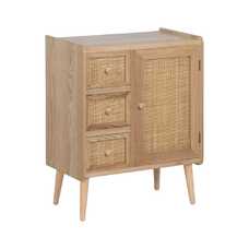 MUEBLE AUXILIAR NATURAL 60 X 35 X 75,50 CM
