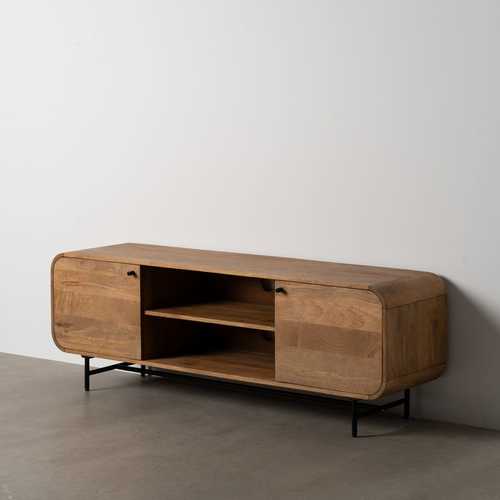 MUEBLE TV NATURAL MADERA DE MANGO SALÓN 160 X 40 X 55 CM