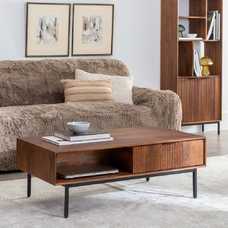 MESA CENTRO MADERA DE MANGO SALÓN 110 X 60 X 40 CM