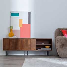 MUEBLE TV MADERA DE MANGO SALÓN 140 X 40 X 50 CM