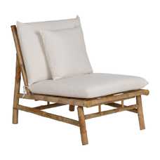 SILLÓN NATURAL BAMBÚ 65 X 86 X 81 CM