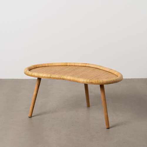MESA CENTRO NATURAL RATÁN SALÓN 90 X 60 X 41 CM