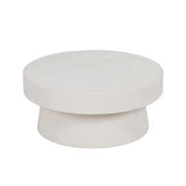 MESA CENTRO BLANCO DM 79 X 79 X 35 CM