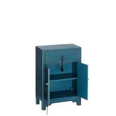 MESITA 2 PUERTAS Y 1 CAJÓN AZUL DM 45 X 26 X 69 CM MESITA 2 PUERTAS Y 1 CAJÓN AZUL DM 45 X 26 X 69 CM