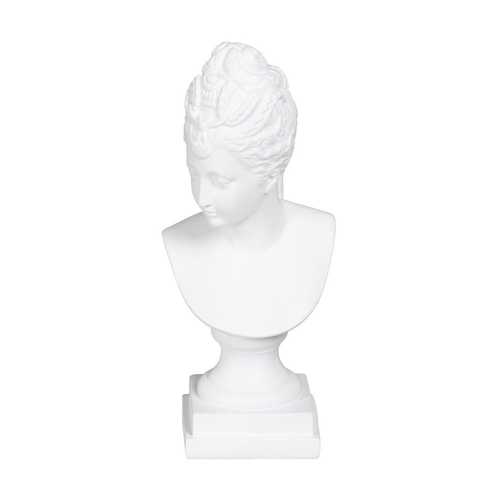 FIGURA BUSTO BLANCO POLIRESINA 12,60 X 10,30 X 29,50 CM
