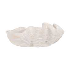 FIGURA CONCHA POLIRESINA DECORACIÓN 56 X 47 X 21,50 CM