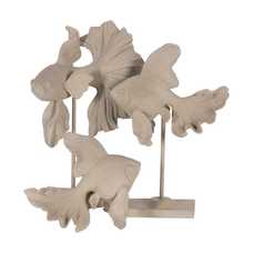 FIGURA PEZ POLIRESINA DECORACIÓN 22,80 X 15 X 30,20 CM FIGURA PEZ POLIRESINA DECORACIÓN 22,80 X 15 X 30,20 CM