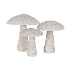 FIGURA SETA BEIGE METAL 51 X 51 X 58 CM