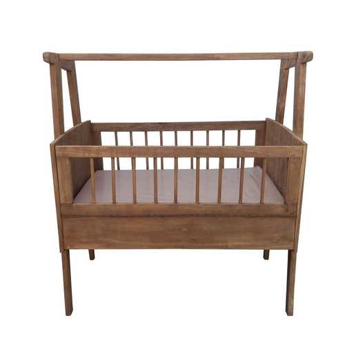 CUNA ANTIGUA TEKA MACIZA 106 X 65 X 118 CM