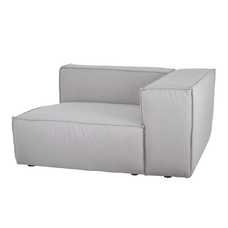 ESQUINA MÓDULO DCHA LARGO GRIS TEJIDO 134 X 130 X 68 CM