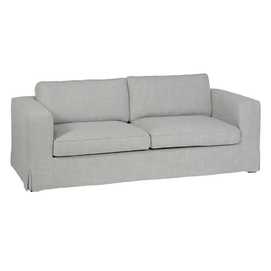 SOFÁ 3 PLAZAS GRIS TEJIDO SIENA 222 X 95 X 80 CM