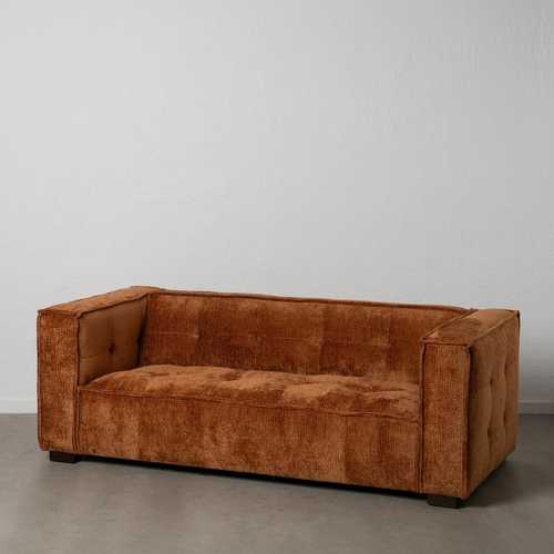 SOFÁ 3 PLAZAS TEJA TEJIDO SIBARIS 218 X 102 X 77 CM