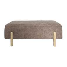 BANCO BAÚL TAUPE DM-TEJIDO 122 X 42 X 45 CM