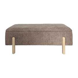 BANCO BAÚL TAUPE DM-TEJIDO 122 X 42 X 45 CM