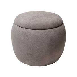 PUF BAÚL BEIGE DM-TEJIDO 55 X 55 X 43 CM