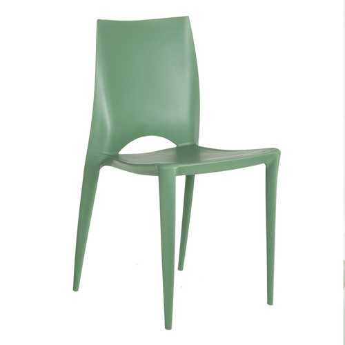 SILLA VERDE MENTA POLIPROPILENO 44 X 41 X 84 CM