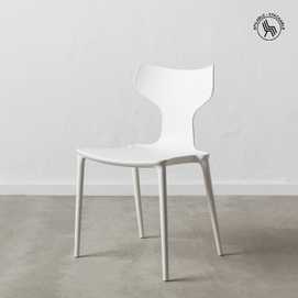 SILLA BLANCO POLIPROPILENO 47 X 41 X 83,50 CM